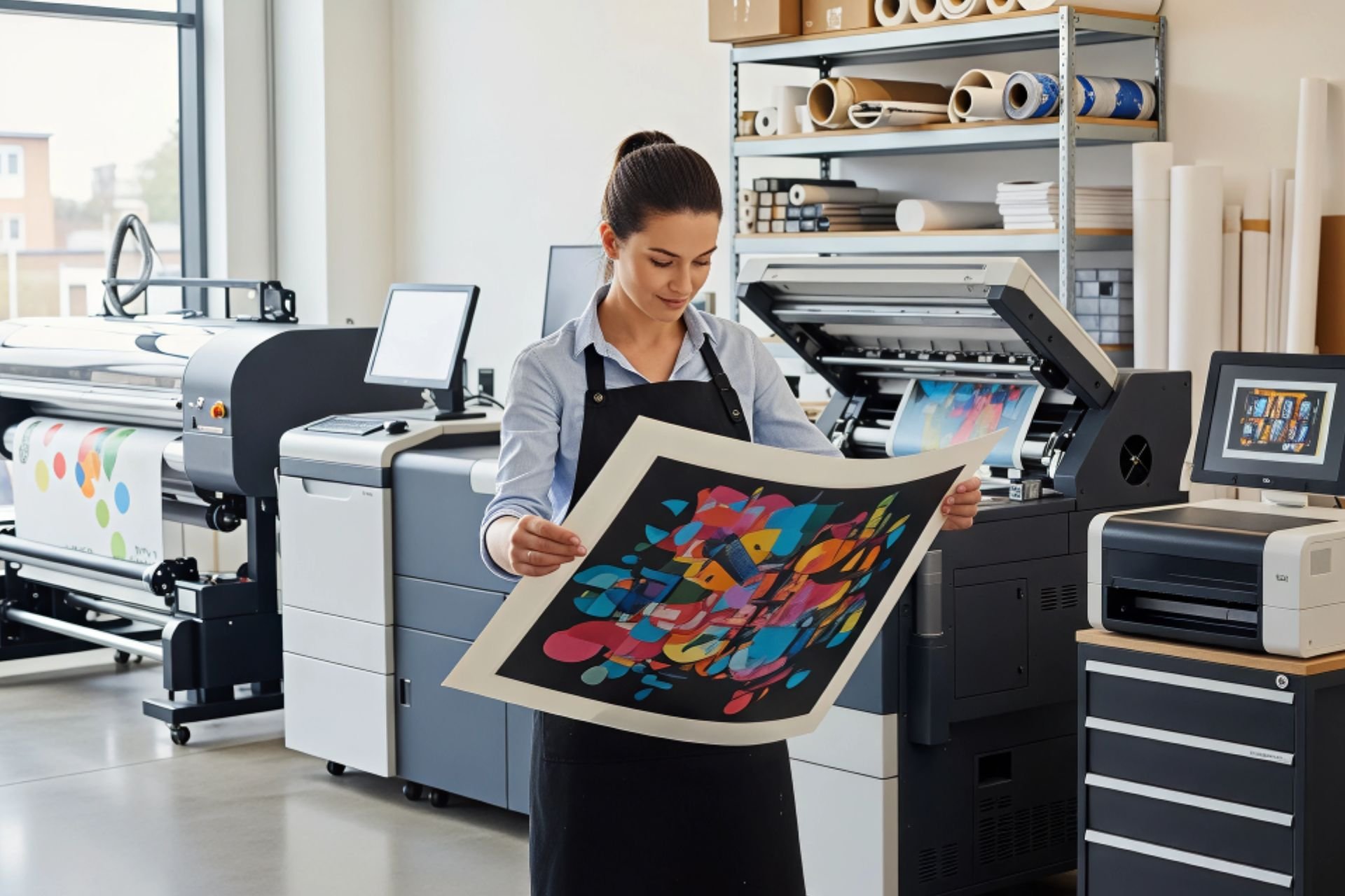 Cómo la IA está reinventando la impresión digital