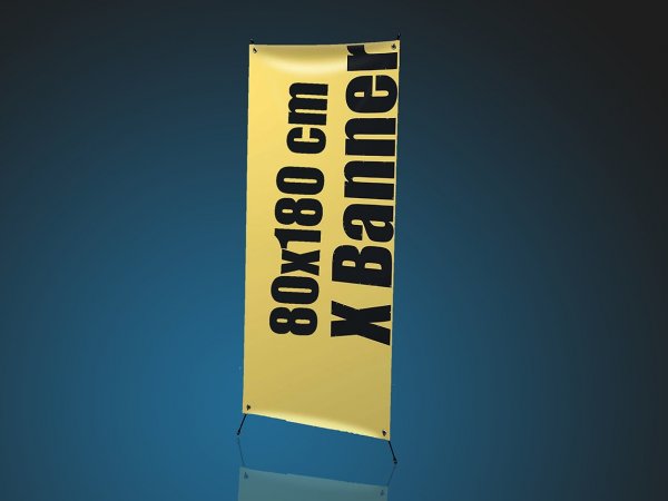 X-Banner 80x180cm | thePrinter Impresión online